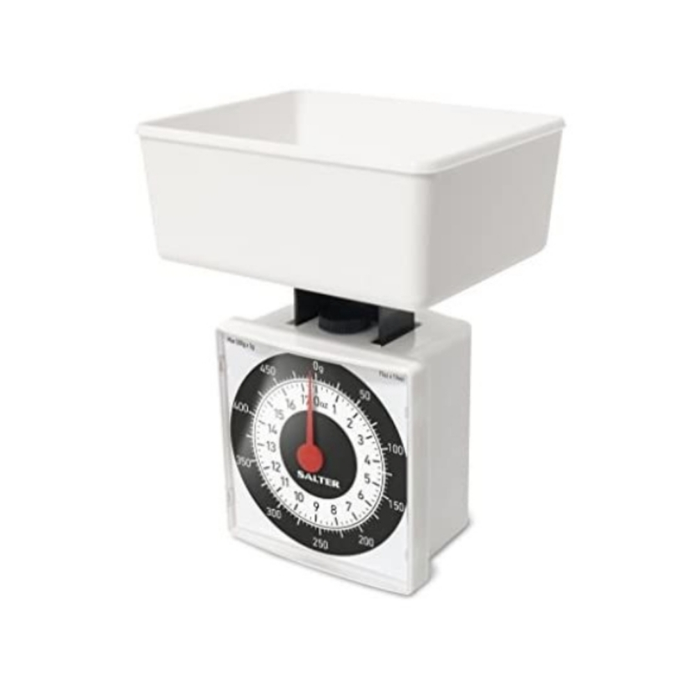 Salter Dietary Mechanical Kitchen Scale, White
